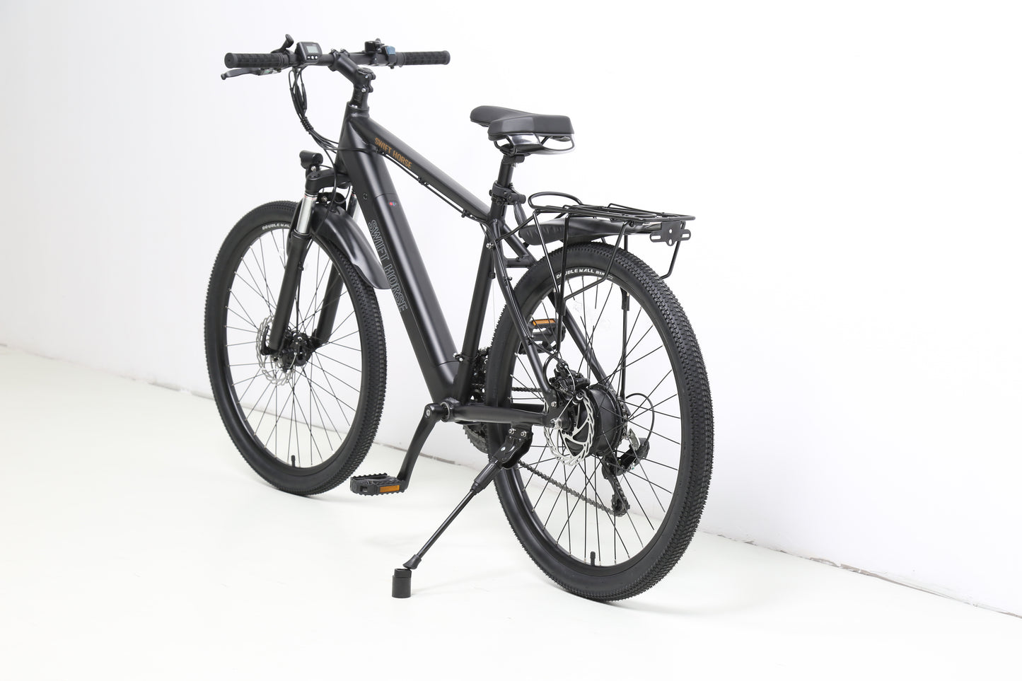 【SWIFT HORSE 1】電動アシスト自転車-ジェットブラック