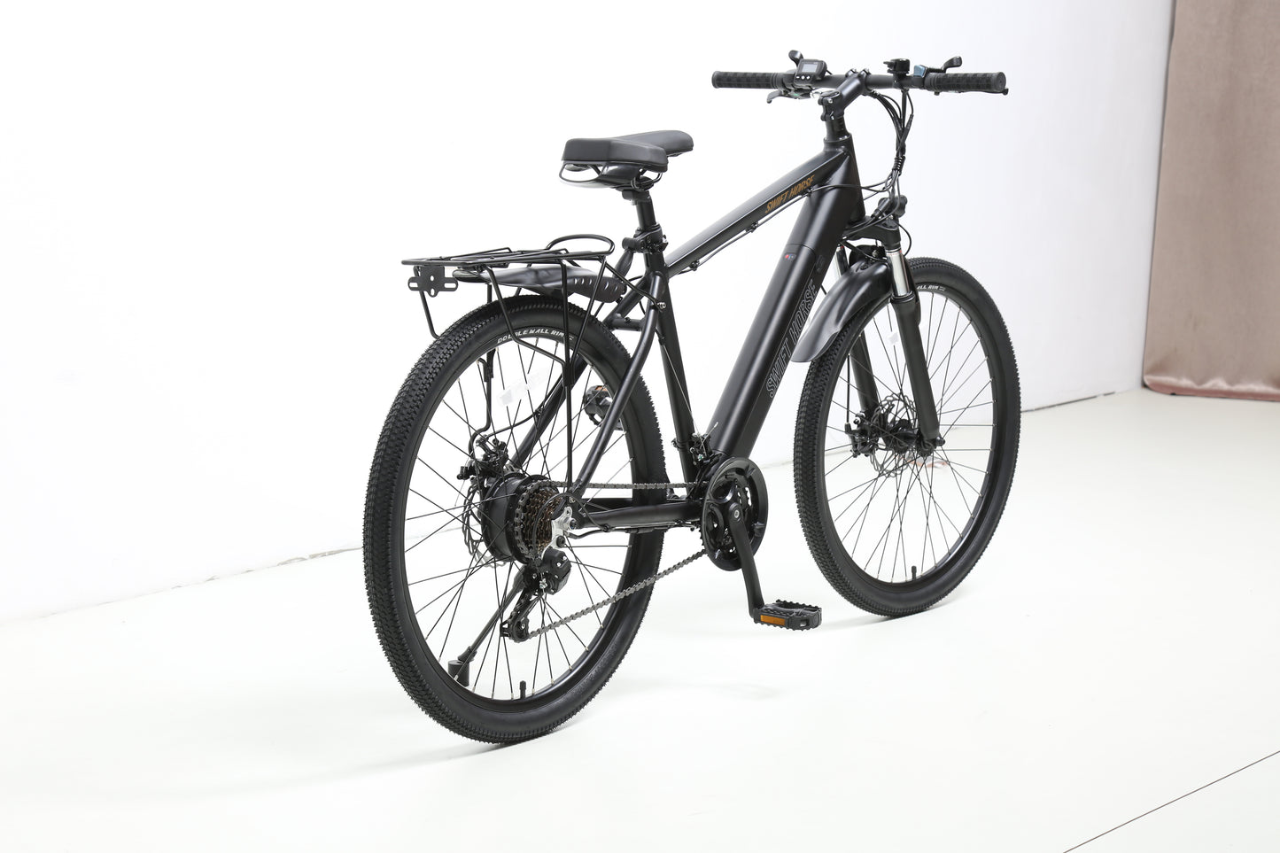 【SWIFT HORSE 1】電動アシスト自転車-ジェットブラック