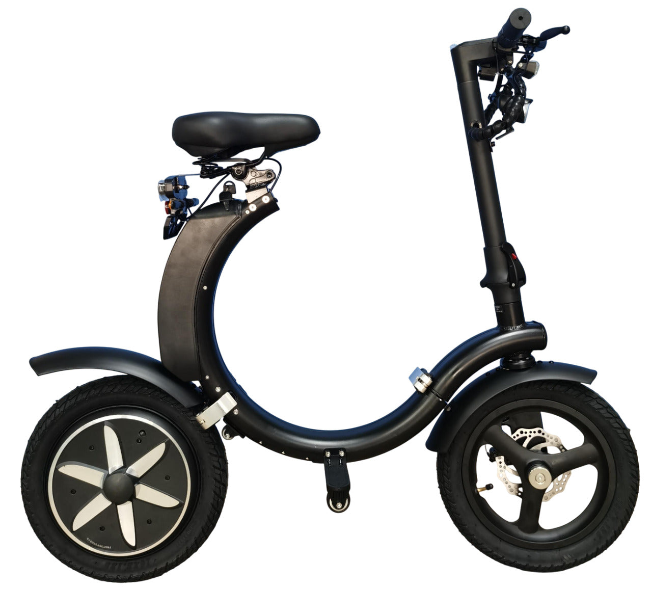 【SWIFT HORSE K2 ver.2】特定小型原付電動バイク-マットブラック
