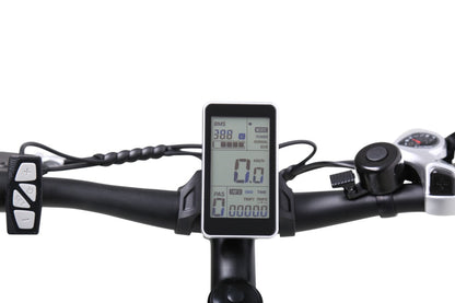 【SWIFT HORSE 2 ver.2】折畳み電動アシスト自転車-パールホワイト 型式認定車 最大100km走行可能