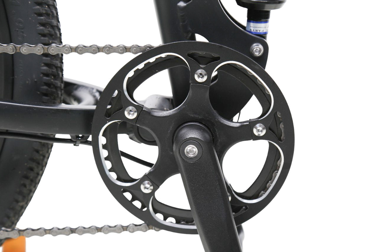 【SWIFT HORSE 2 ver.2】折畳み電動アシスト自転車-マットブラック 型式認定車 最大100km走行可能