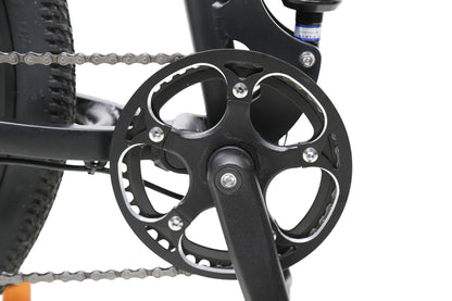 【SWIFT HORSE 2 ver.2】折畳み電動アシスト自転車-マットブラック 型式認定車 最大100km走行可能