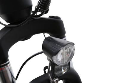 【SWIFT HORSE 2 ver.2】折畳み電動アシスト自転車-マットブラック 型式認定車 最大100km走行可能