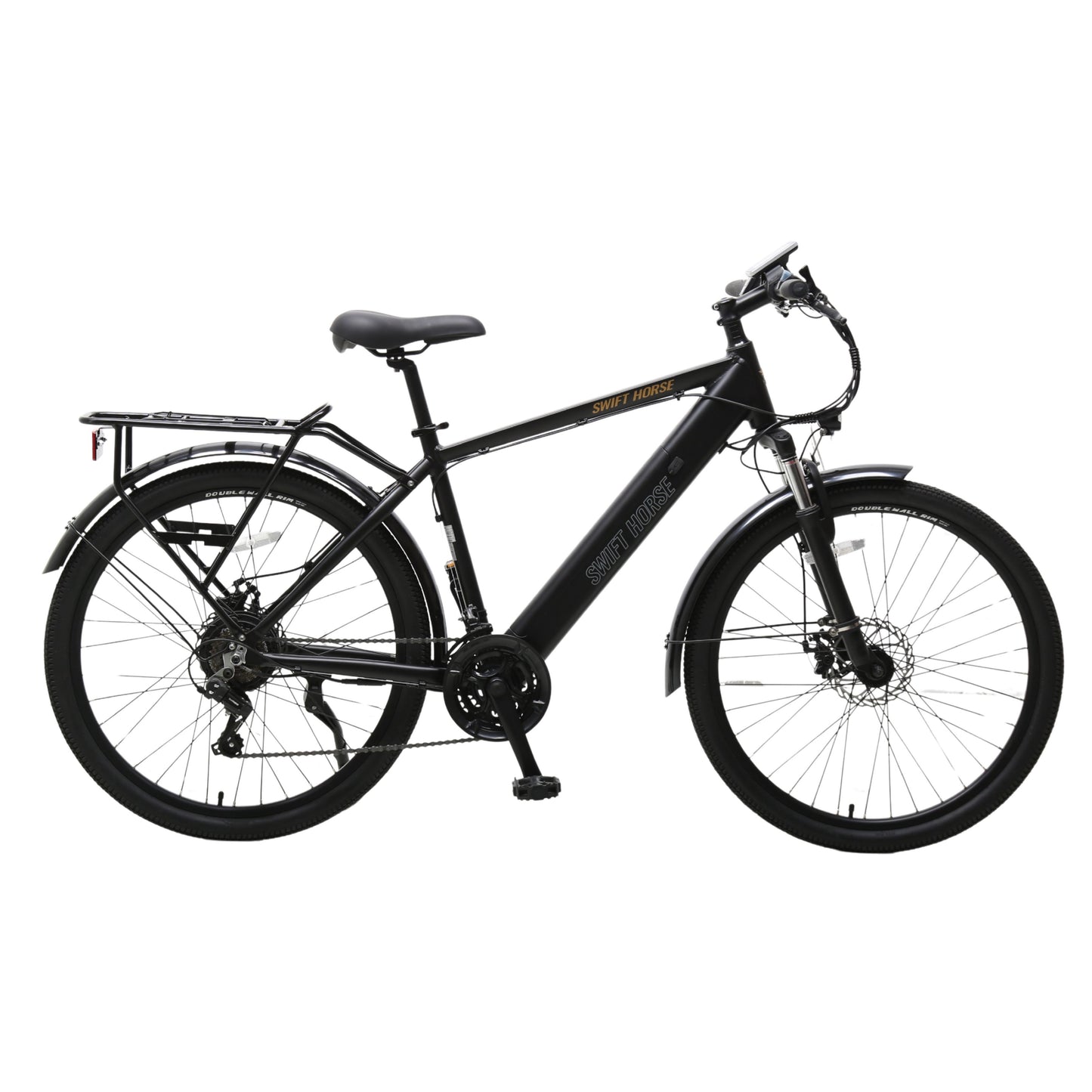 【SWIFT HORSE 1 ver.2】電動アシスト自転車-ジェットブラック 型式認定車
